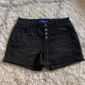 Black shorts size 10